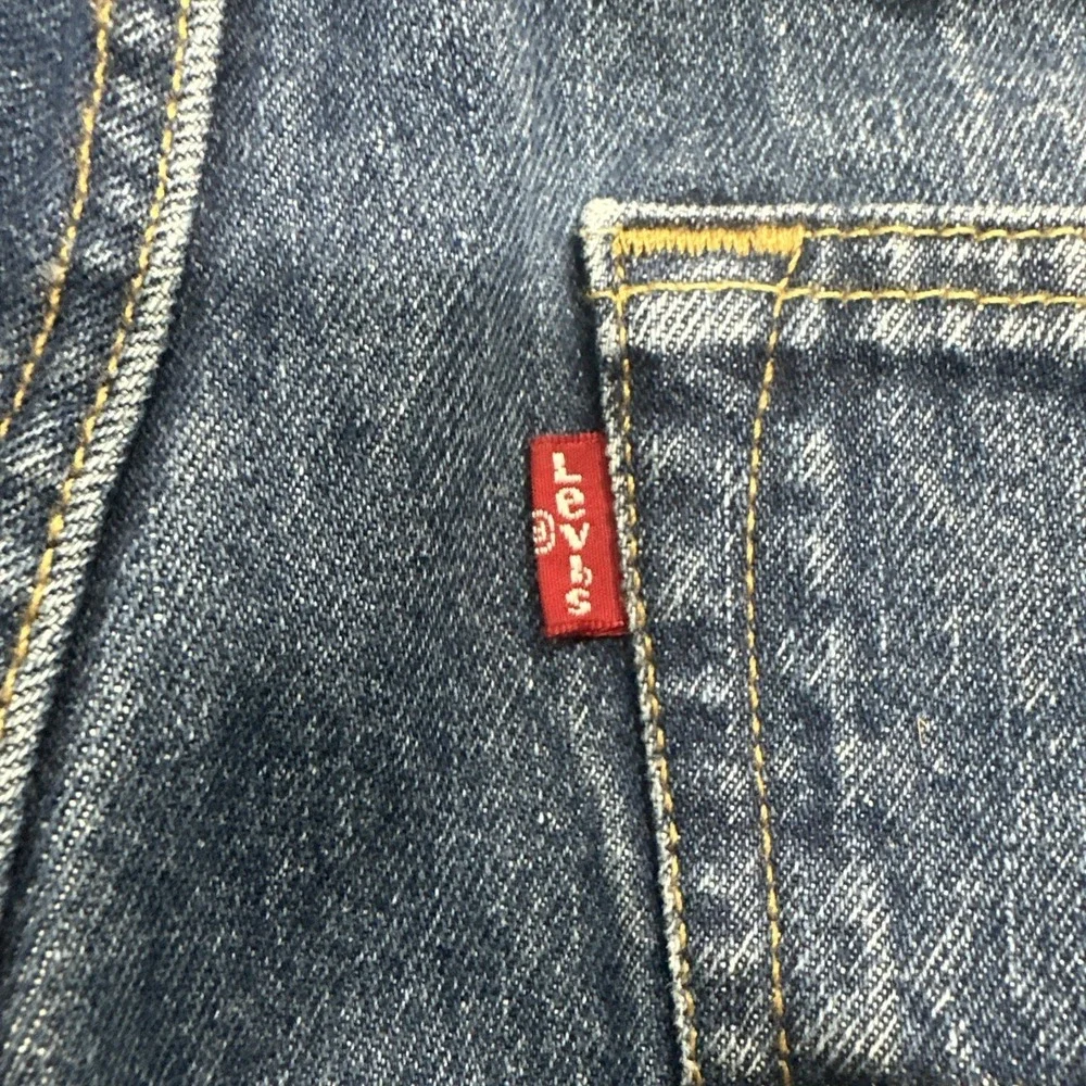 Retro‎ Levi's 501 Jeans Mens Size 38x30 (36x29.5) Blue Original Straight Denim